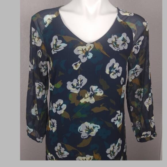 CAbi style 3460 Pirouette Floating Flowers Dress Size XS - Picture 8 of 12